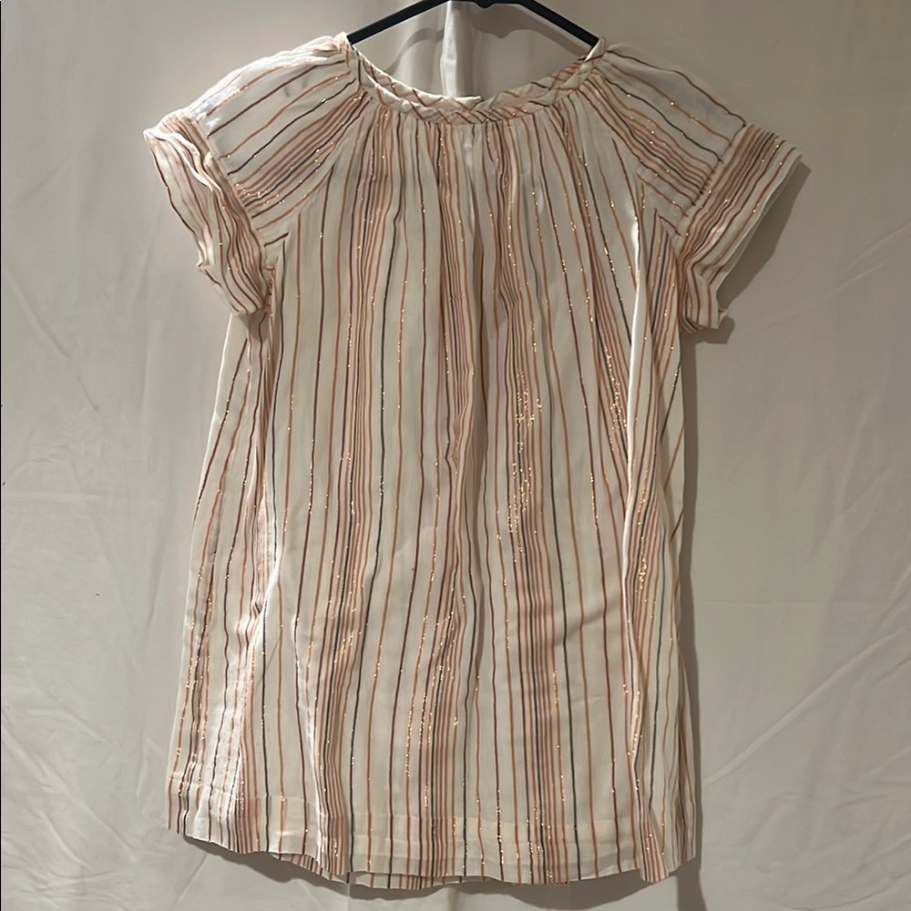 Bonpoint Striped Sheer Blouse